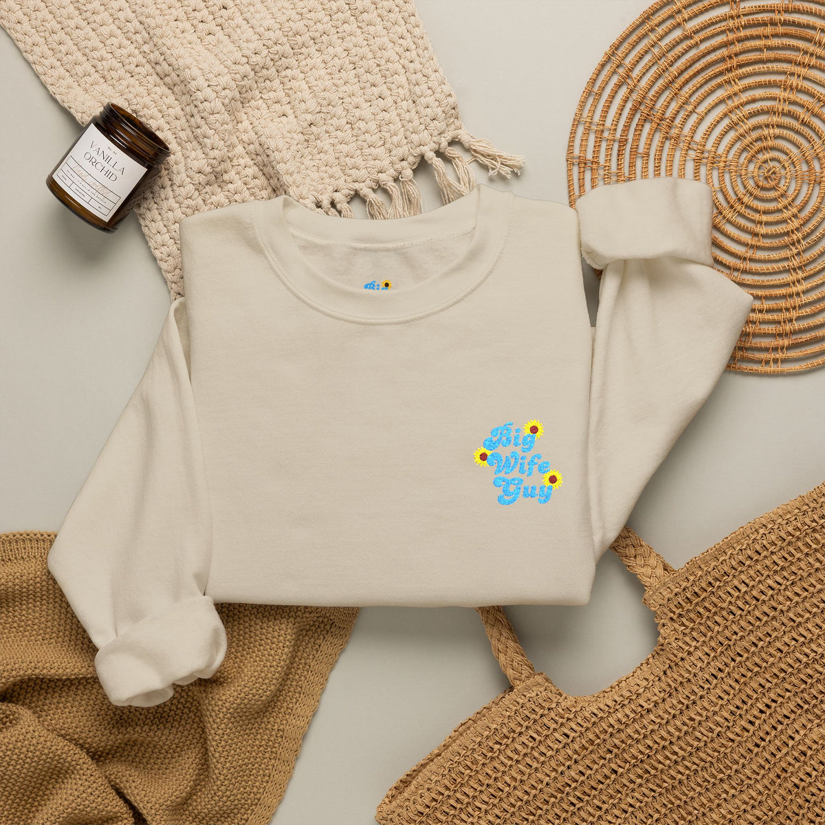 Big Wife Guy Crewneck Sweatshirt