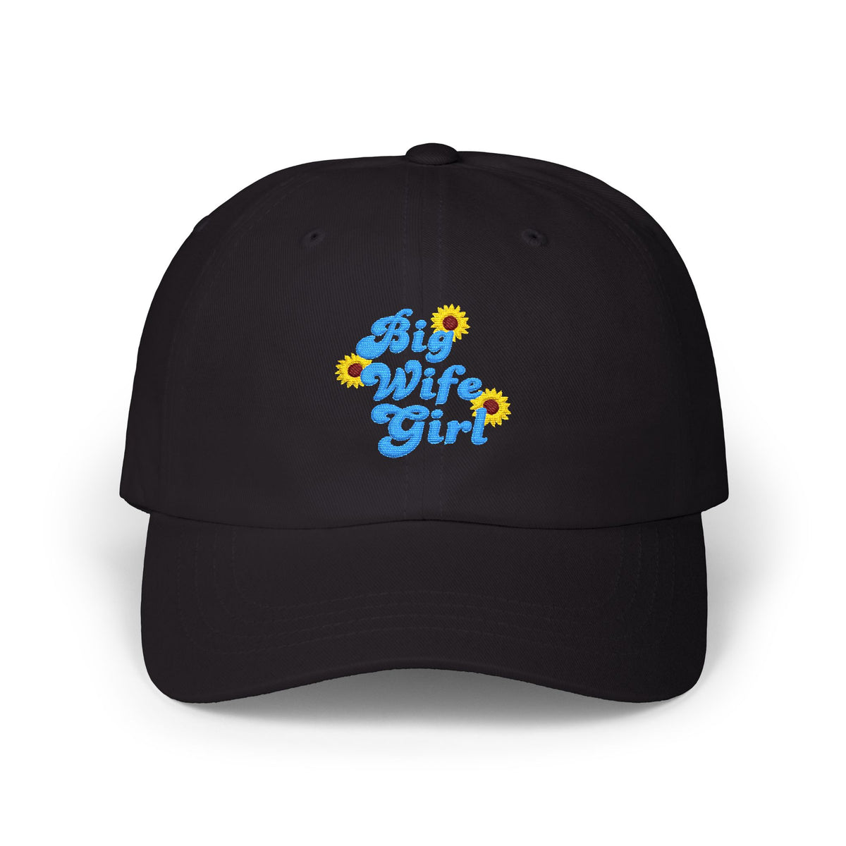 Big Wife Girl Embroidered Hat